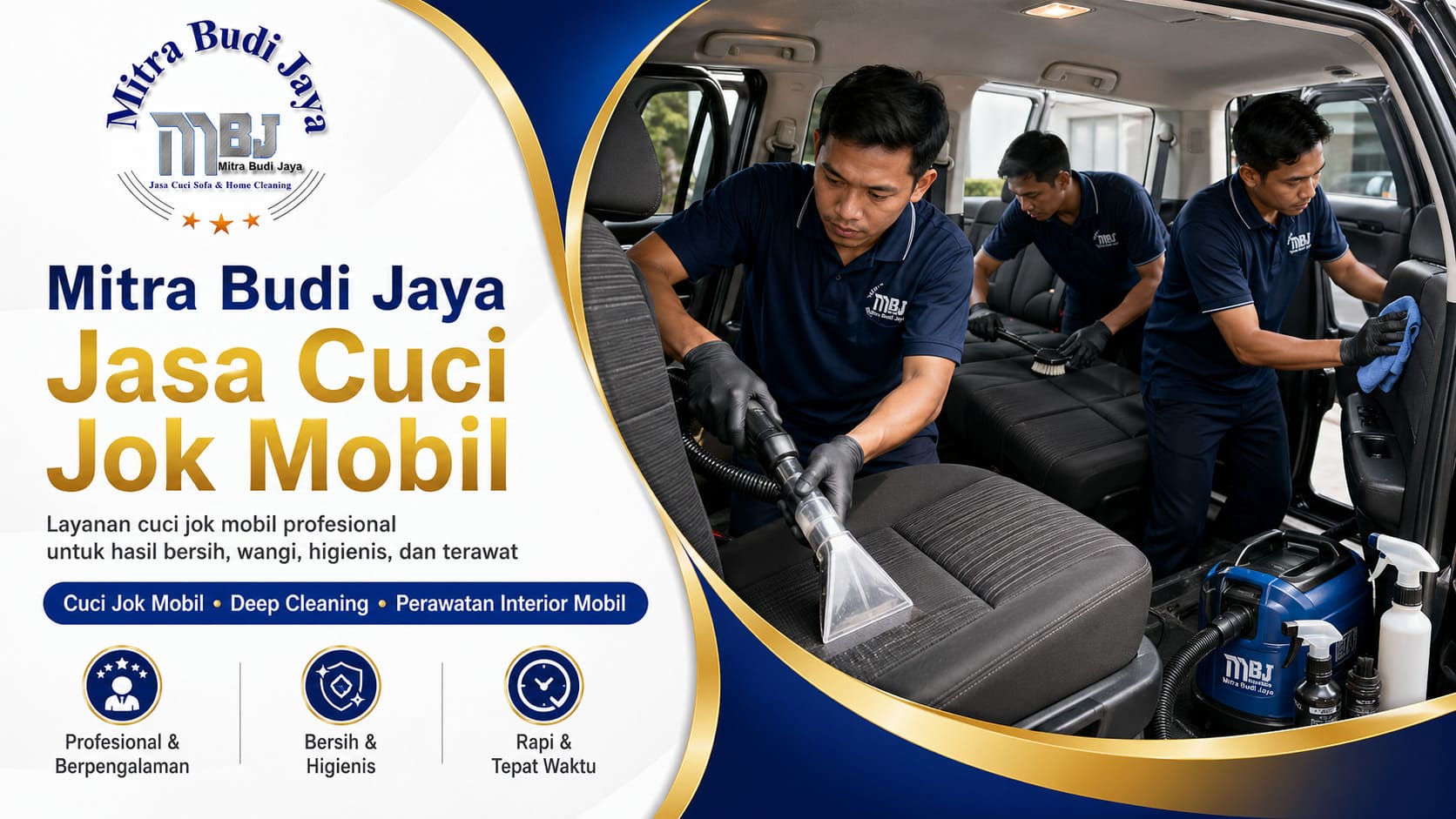 Jasa Cuci Jok Mobil