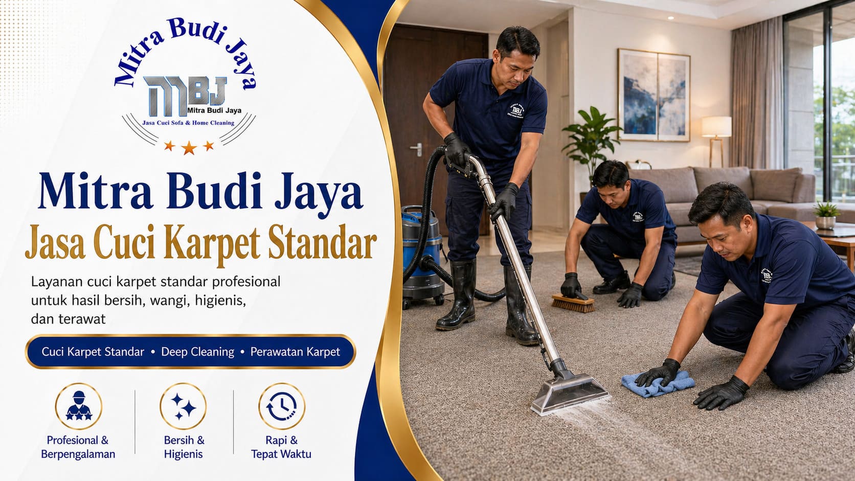 Jasa Cuci Karpet Standar