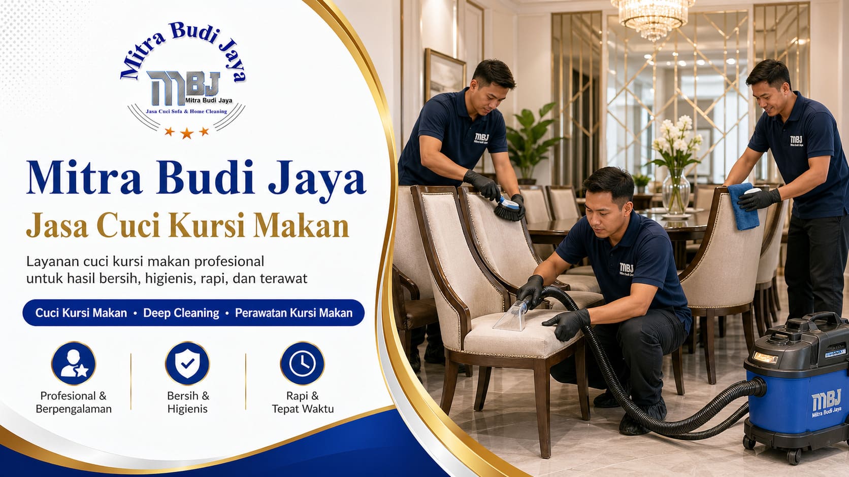 Jasa Cuci Kursi Makan