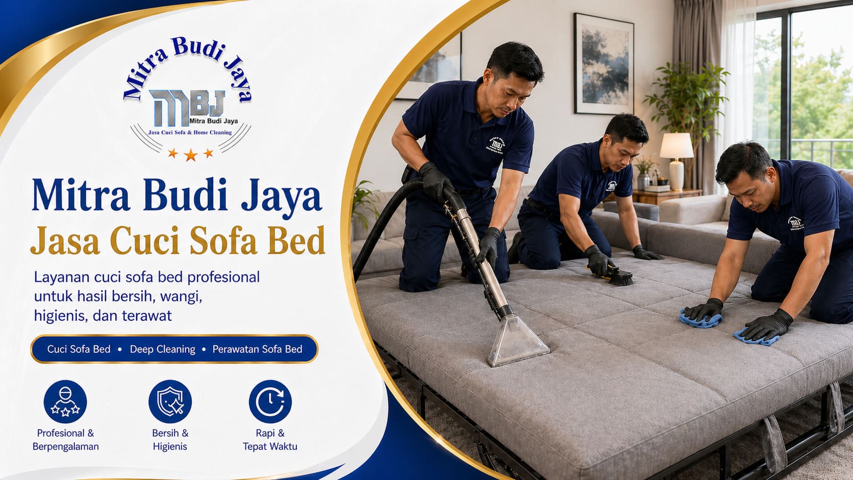 Jasa Cuci Sofa Bed