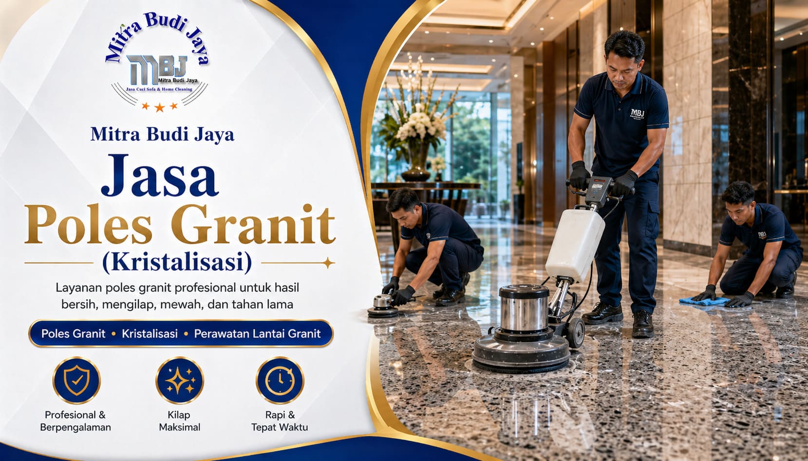 Jasa Poles Granit (Kristalisasi)